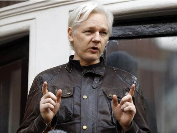 Julian Assange has been arrested. Picture: (AP Photo/Frank Augstein, FILE)