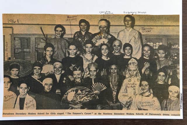 A picture in The News in 1961