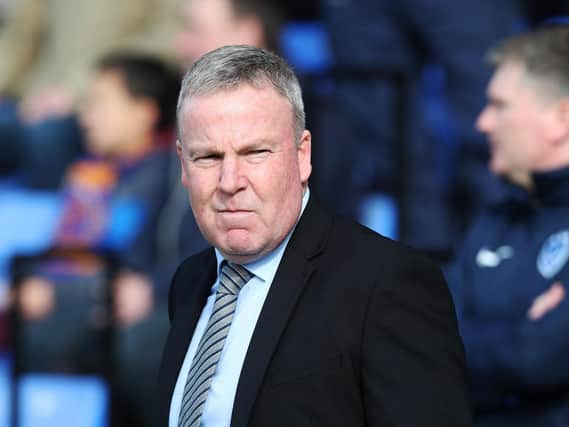 Kenny Jackett is eyeing the 90-point mark to earn automatic promotion. Picture: Joe Pepler