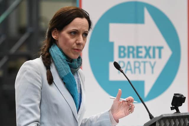 Annunziata Rees-Mogg speaking at the launch the Brexit Party's European Parliament elections campaign in Coventry. Picture: Joe Giddens/PA Wire