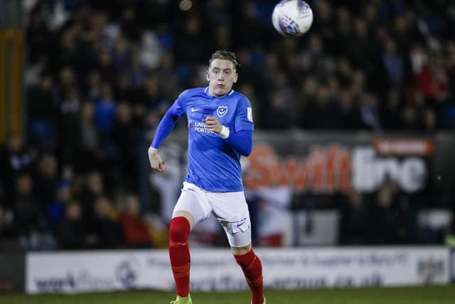 Ronan Curtis returns to Pompey's side for today's visit of Rochdale. Picture: Daniel Chesterton/phcimages.com/PinPep