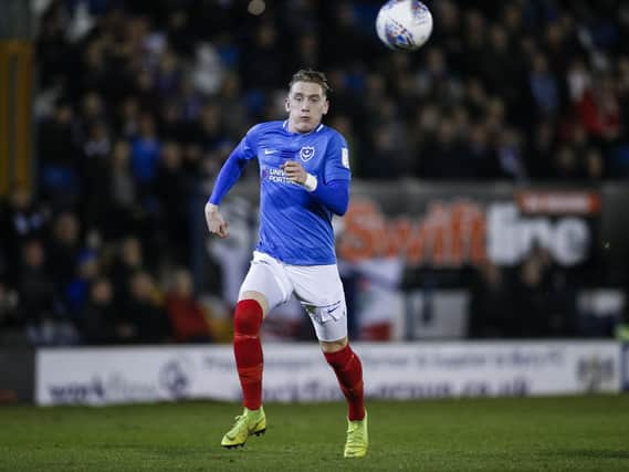 Ronan Curtis returns to Pompey's side for today's visit of Rochdale. Picture: Daniel Chesterton/phcimages.com/PinPep