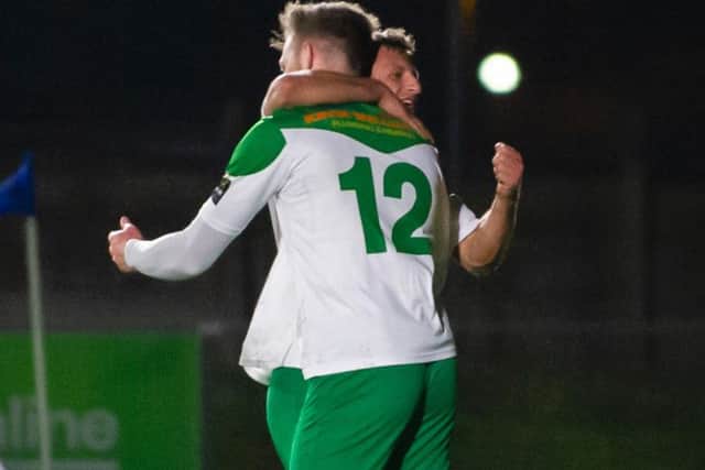 Jimmy Wild was on target for the Rocks / Picture by Tommy McMillan