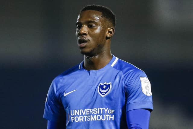 Viv Solomon-Otabor has missed Pompey's past four games. Picture: Daniel Chesterton