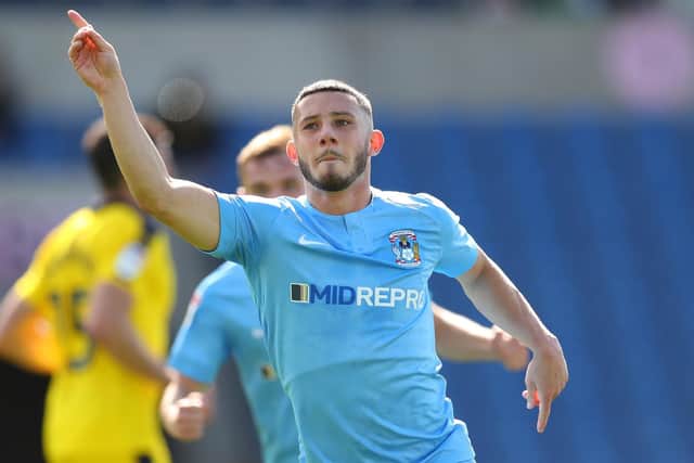 Conor Chaplin makes his return to Fratton Park on Monday. Picture: Catherine Ivill/Getty Images