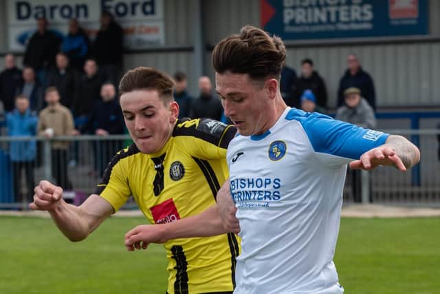 Football- Hawks V Harrogate Town - Recent signing Dan McNamara. Picture: Vernon Nash (060419-046)