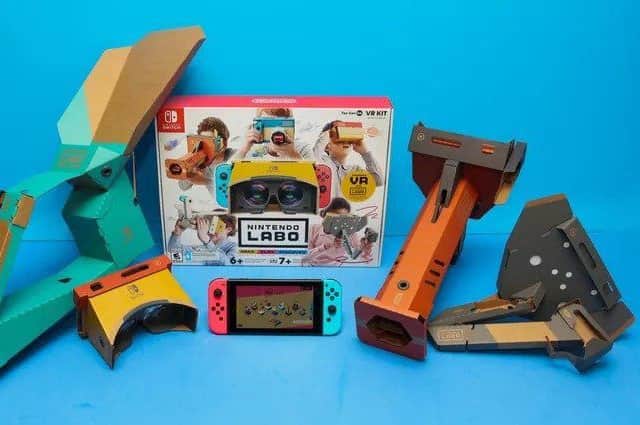The new Nintendo Labo VR kit