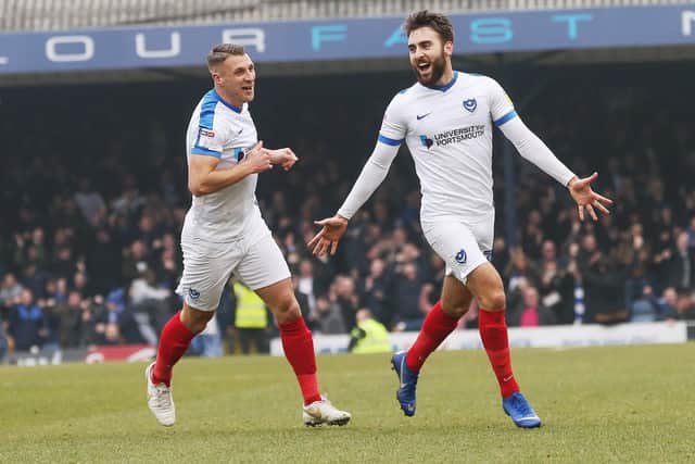 Ben Close this week signed a new Pompey deal - and thanked former boss Paul Cook for his faith. Picture: Joe Pepler/Digital South