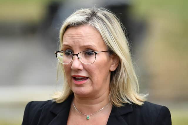 Caroline Dinenage, Gosport MP, has apologised for the treatment. Photo: Dominic Lipinski/PA Wire