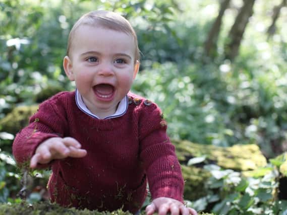 Prince Louis turns one today. Pictue:: Duchess of Cambridge/PA Wire