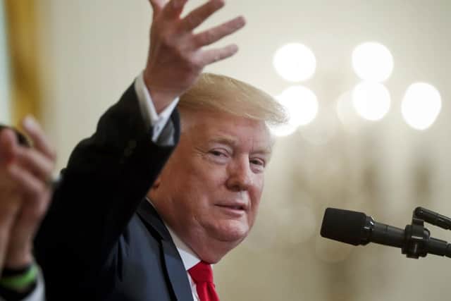 President Donald Trump is coming to Portsmouth. Picture: (AP Photo/Pablo Martinez Monsivais)