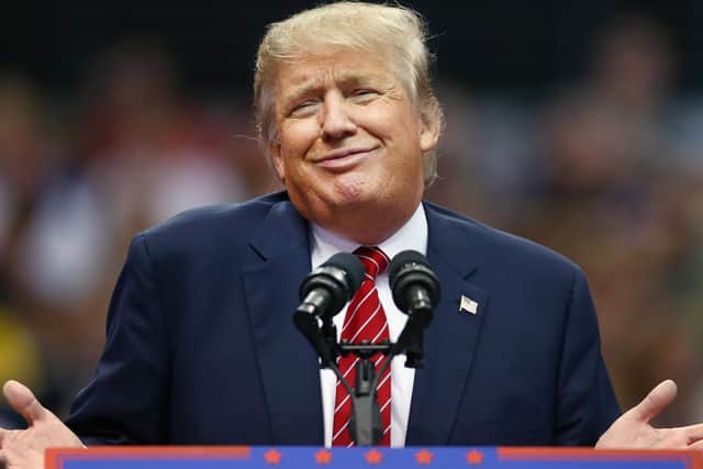 Donald Trump is coming to Portsmouth in June. Picture: (Photo by Tom Pennington/Getty Images)