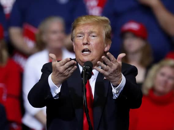 US president Donald Trump. Picture: AP Photo/Paul Sancya