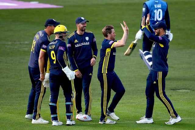 Hampshire made it a hat-trick of wins to start their Royal London One-Day Cup defence by beating Middlesex. Picture by Jordan Mansfield/Getty Images