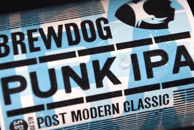 A bottle of Punk IPA by Brewdog. Photo: Andrew Matthews/PA Wire