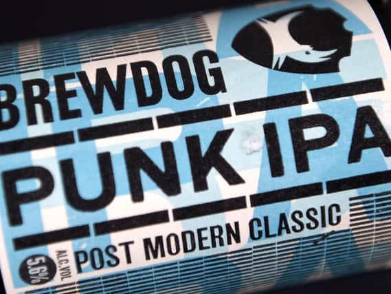 A bottle of Punk IPA by Brewdog. Photo: Andrew Matthews/PA Wire