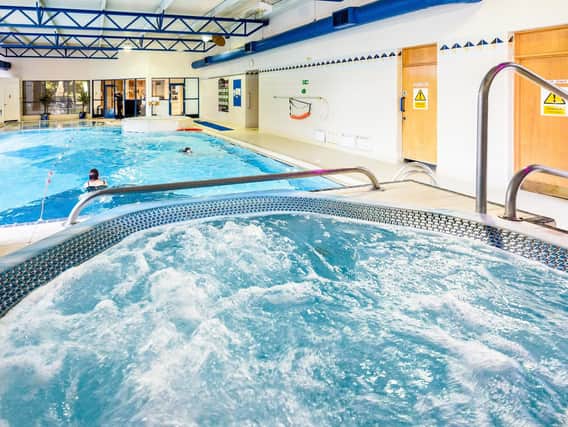 The swimming pool at You Fit Portsmouth
