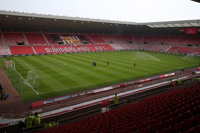A general view inside the Stadium of Light. Picture: Nigel Roddis/Getty Images
