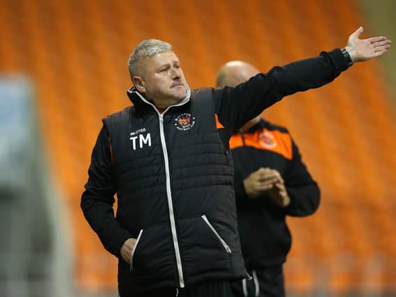Blackpool manager Terry McPhillips