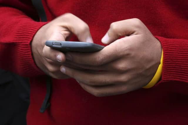Rape victims are being told to hand over their phones to police. Picture: Philip Toscano/PA Wire