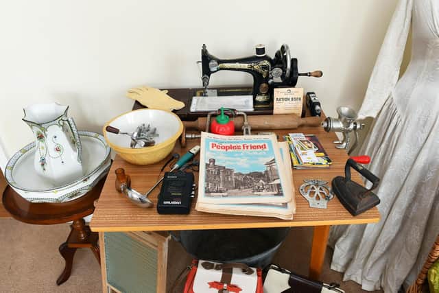 Memory areas at The Lodge  - for the elderly to remember the past
