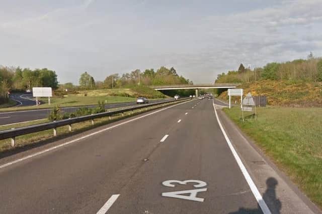 Mobile. 70mph. A3 (Southbound)