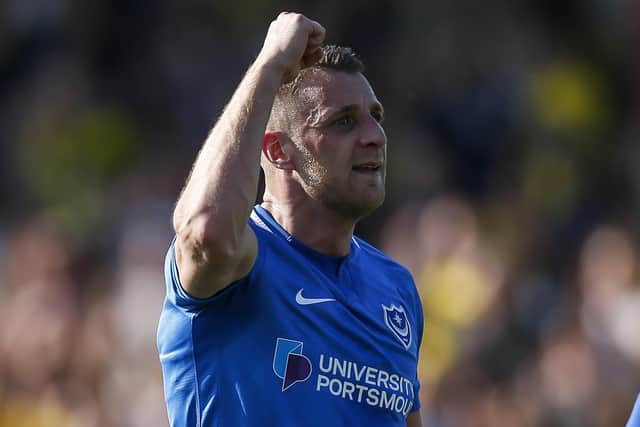 Pompey defender Lee Brown Picture: Daniel Chesterton/phcimages.com
