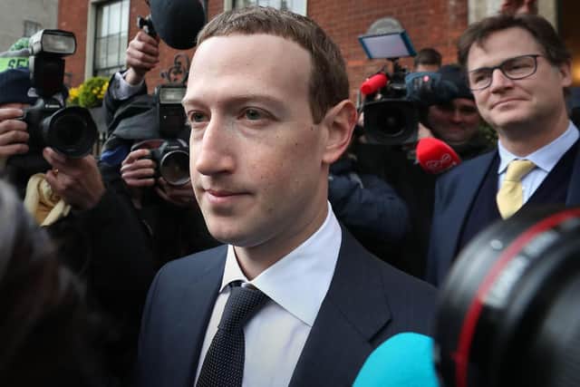 Facebook CEO Mark Zuckerberg Niall Carson/PA Wire