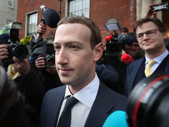 Facebook CEO Mark Zuckerberg Niall Carson/PA Wire