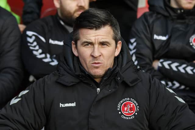 Joey Barton's Fleetwood beat Sunderland. Picture: Daniel Chesterton