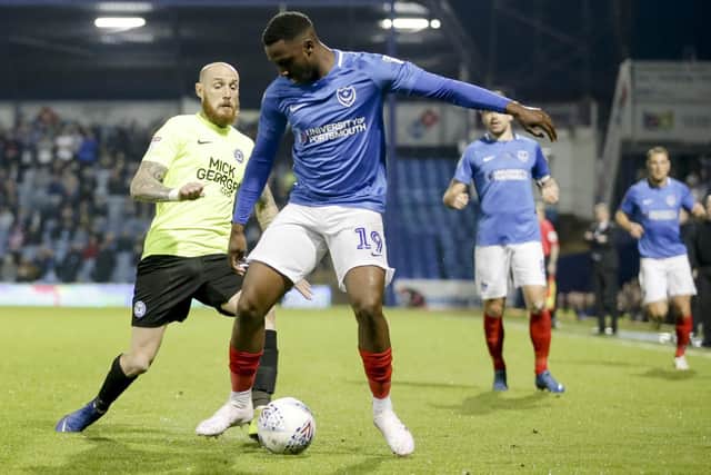 Kenny Jackett was impressed by Viv Solomon-Otabor's impact from the bench against Peterborough. Picture: Robin Jones/Digital South