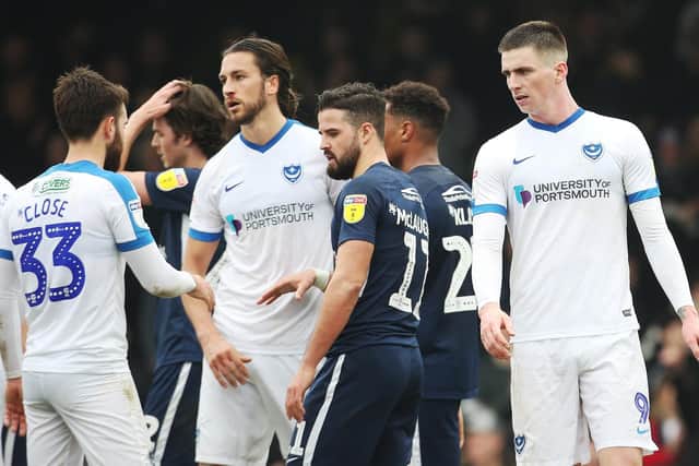 Pompey threw away a three-goal lead against Southend. Picture: Joe Pepler
