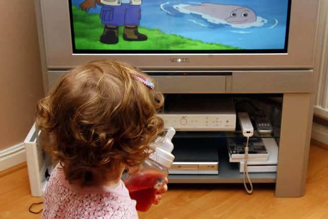 Blaise says it's impossible to stop children watching television and playing on computers altogether - and some screen time can be educational