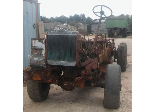The original chassis of a Second World War DUKW amphibious vehicle being restored near Peterborough, which is hoped will take part in the D-Day 75 commemorations in Portsmouth. Picture: Handout/PA Wire