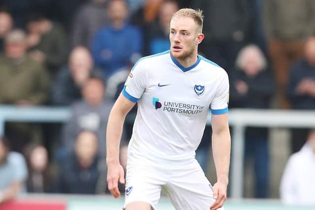 Gareth Evans fears Matt Clarke will this summer be lured from Fratton Park should Pompey fail to win promotion. Picture: Joe Pepler