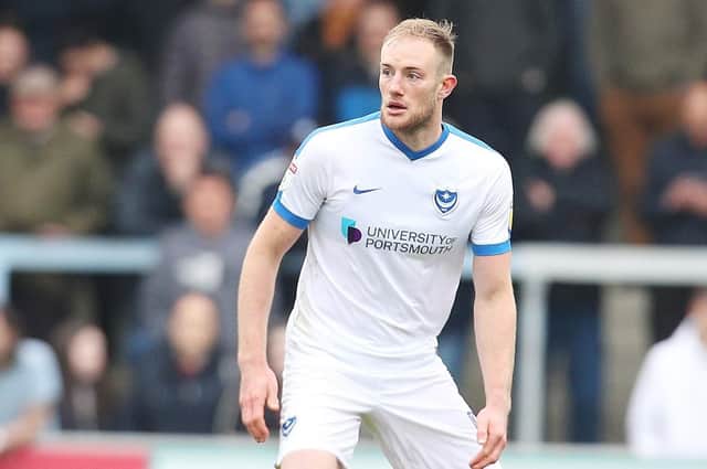 Gareth Evans fears Matt Clarke will this summer be lured from Fratton Park should Pompey fail to win promotion. Picture: Joe Pepler