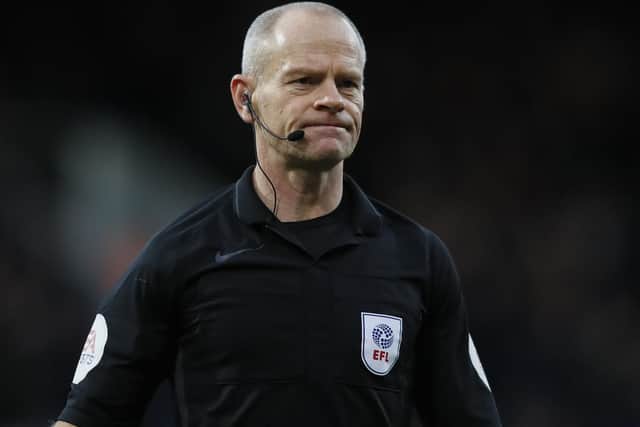 Referee Andy Woolmer Credit: Simon Bellis/Sportimage