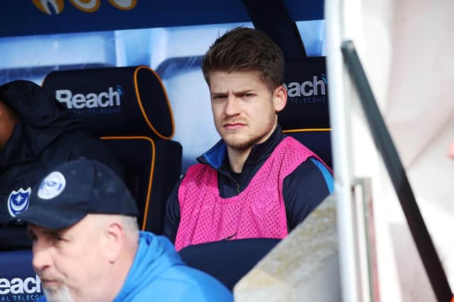 Lloyd Isgrove, among four January loan arrivals, didn't get a game for Pompey. Picture: Joe Pepler