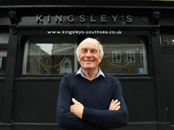 Steve Kingsley owner of 'Kingsley's in Osborne Road, Southsea. Picture by: Malcolm Wells (190501-7958)