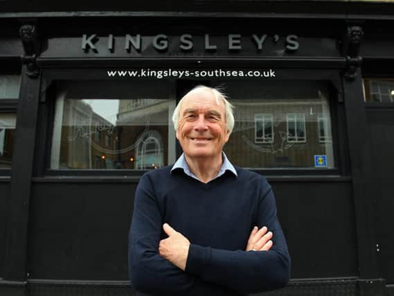 Steve Kingsley owner of 'Kingsley's in Osborne Road, Southsea. Picture by:  Malcolm Wells (190501-7958)