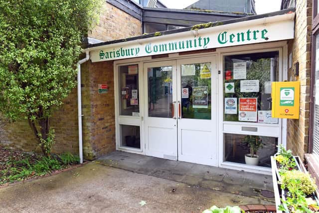 Sarisbury Community Centre
Picture: Malcolm Wells (190508-9107)