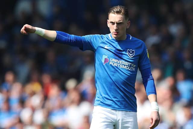 Pompey winger Ronan Curtis
