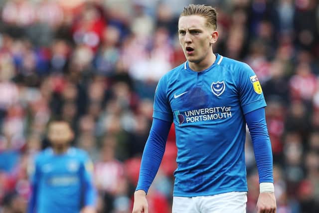 Pompey's Ronan Curtis. Picture: Joe Pepler
