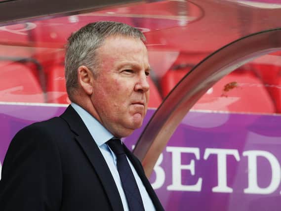 Kenny Jackett is already focusing on Pompey player recruitment - regardless of which division his team will be in. Picture: Joe Pepler