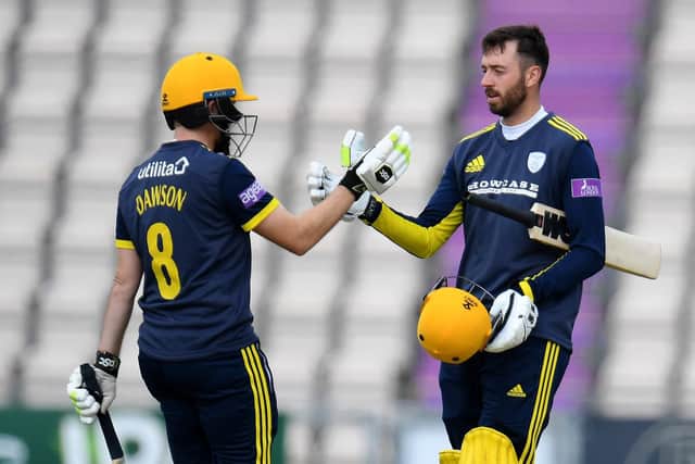 There is hope James Vince could still feature for Hampshire if he doesn't play for England. Picture: Harry Trump/Getty Images