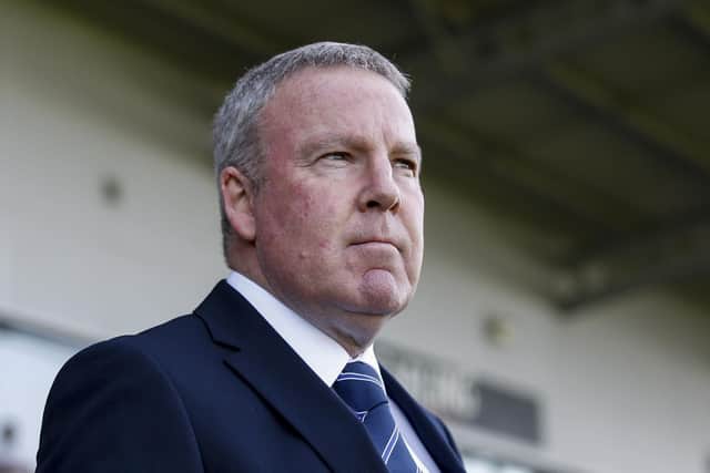 Pompey boss Kenny Jackett. Photo by Daniel Chesterton/phcimages.com