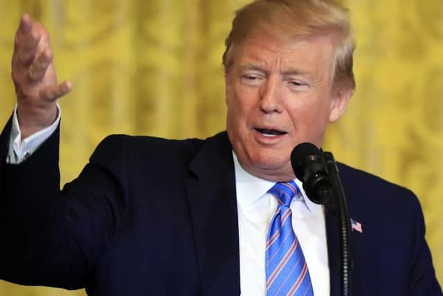 President Donald Trump is coming to Europe for D-Day 75 anniversary. (AP Photo/Manuel Balce Ceneta)