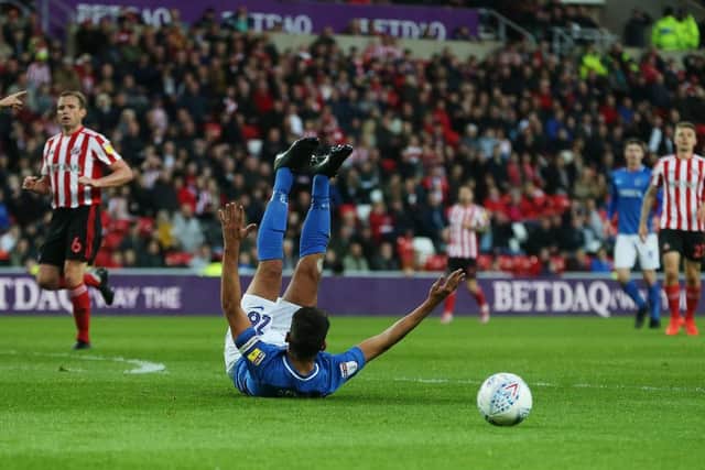 Pompey's Gareth Evans. Picture: Joe Pepler