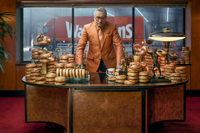 The GoodBagels advert will start airing on TV from Friday. Picture: Jeff Moore/Warburtons/PA Wire