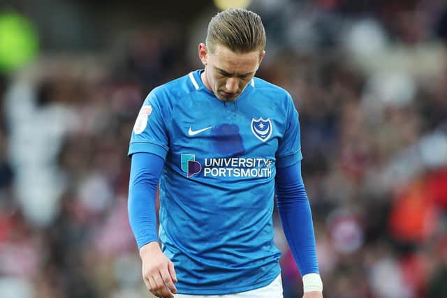Pompey winger Ronan Curtis Picture: Joe Pepler